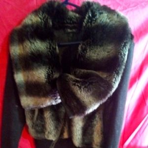 Miss me fur color jacket
